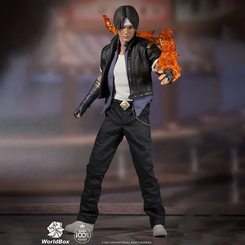 

Фигурка WorldBox KF007 1/6 Kyo Kusanagi, модель 12 дюймов, мужской солдат, полный набор игрушек для коллекции