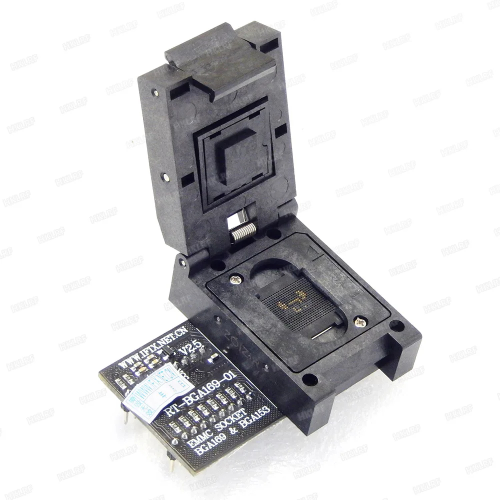 BGA169/BGA153 BGA48 EMMC адаптер RT BGA169 01 в 2 5 с 4 шт. BGA блокирующая коробка для RT809H