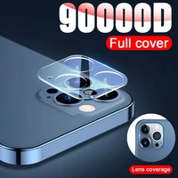 90000d luxury back camera lens protector on for iphone 12 11 pro max tempered glass for 12 mini original lens protective film