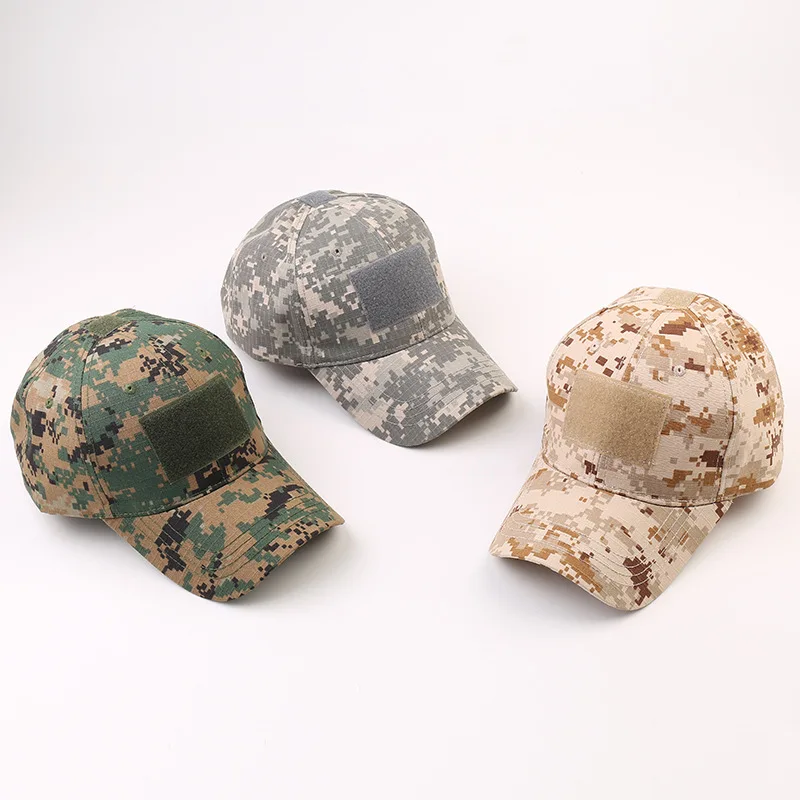 Outdoor Camouflage Hat Baseball Caps Simplicity Tactical Military Army Camo Hunting Cap Hats Sport Cycling Caps For Men Adult