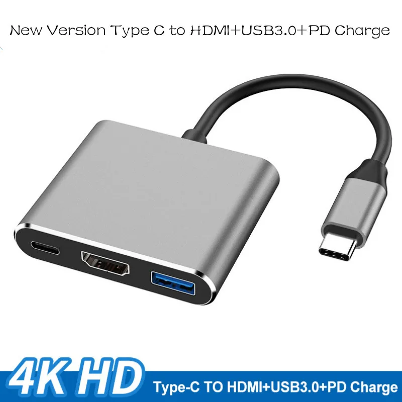 USB C HDMI многопортовый адаптер 3 1 Gen Thumderbolt 4K видео конвертер/USB 0 концентратор порт PD