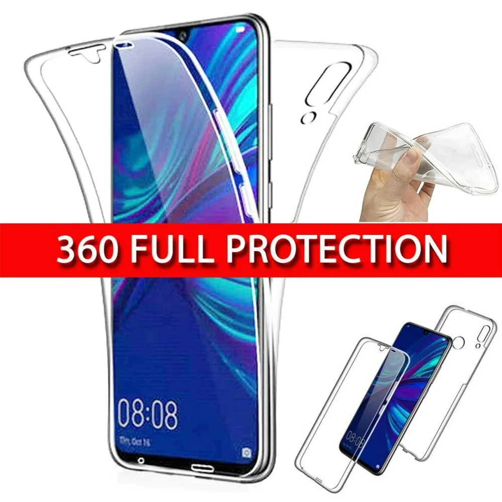 Ударопрочный двухслойный чехол для HUAWEI P30 P20 Lite Прозрачный мягкий силиконовый P