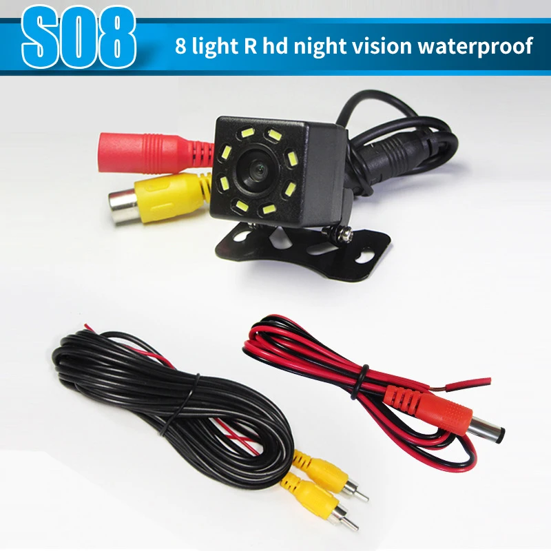 

HD Night Vision Car Rear View Camera 170 Wide Angle Reverse Parking Camera Waterproof CCD LED Auto Backup Monitor Universal