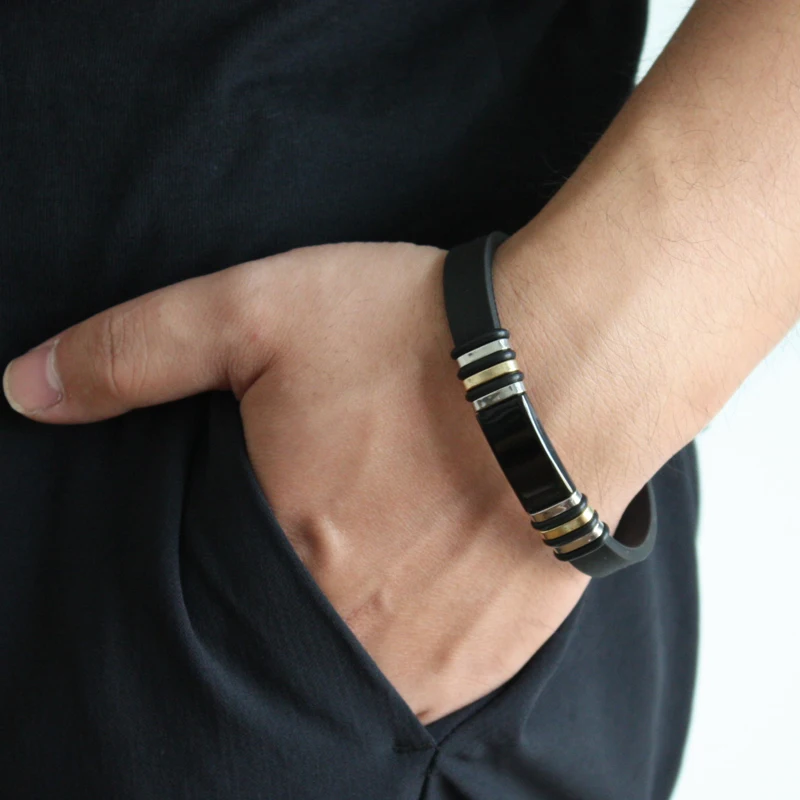 Мужские часы наручные черные из нержавеющей стали в стиле панк новый дизайн