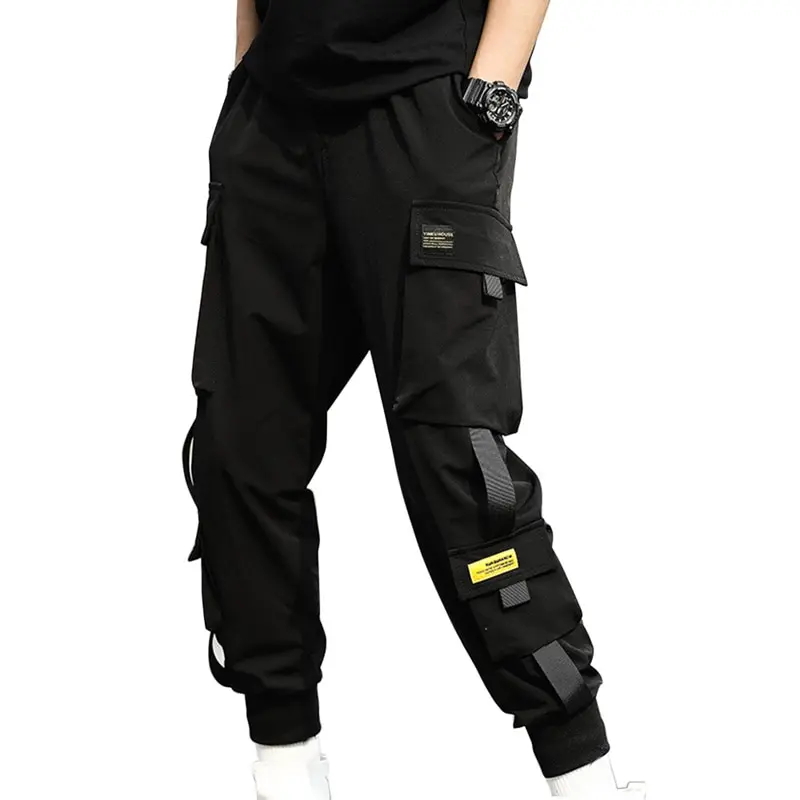 Брюки султанки мужские в стиле хип хоп уличная одежда брюки с эластичным поясом