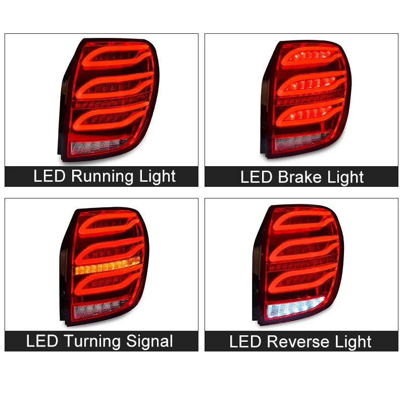 Светодиодный задний фонарь для Chevrolet 2008 2016 левый и правый светодиодный