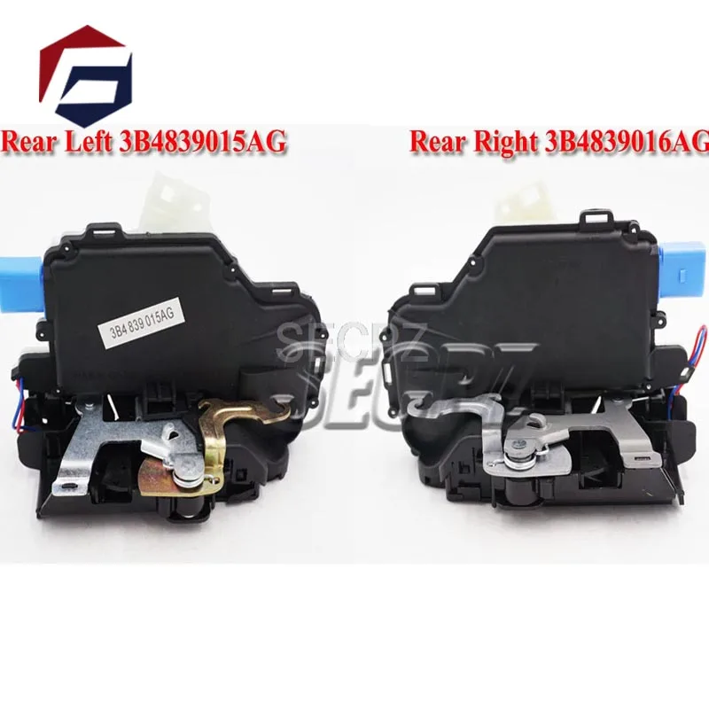 Пара 2 шт. 3B4839016AG 3B4839015AG привод замка задней боковой двери для VW POLO 9N T5 TRANSPORTER CARAVELLE