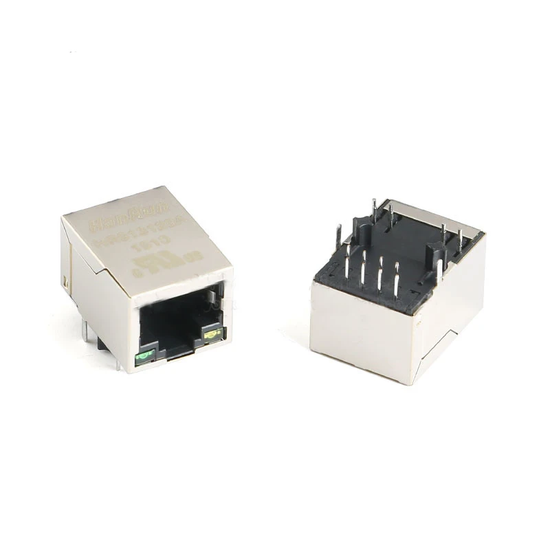 1 шт. HR913129A RJ45 разъем 100Base T Wi Fi сетевой светодиодный Одом|Терминалы| |