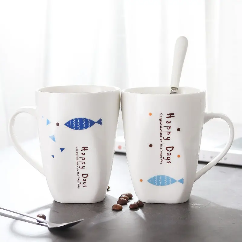 Кружка для влюбленных Женская Студенческая Корейская версия пары кружек