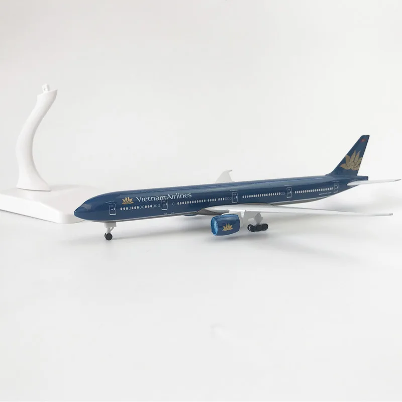 

Boy Educational Toys 20CM Vietnam Airlines Boeing 777 Factory Direct Sales Aircraft Model with Landing Gear Alloy Aircraft Model