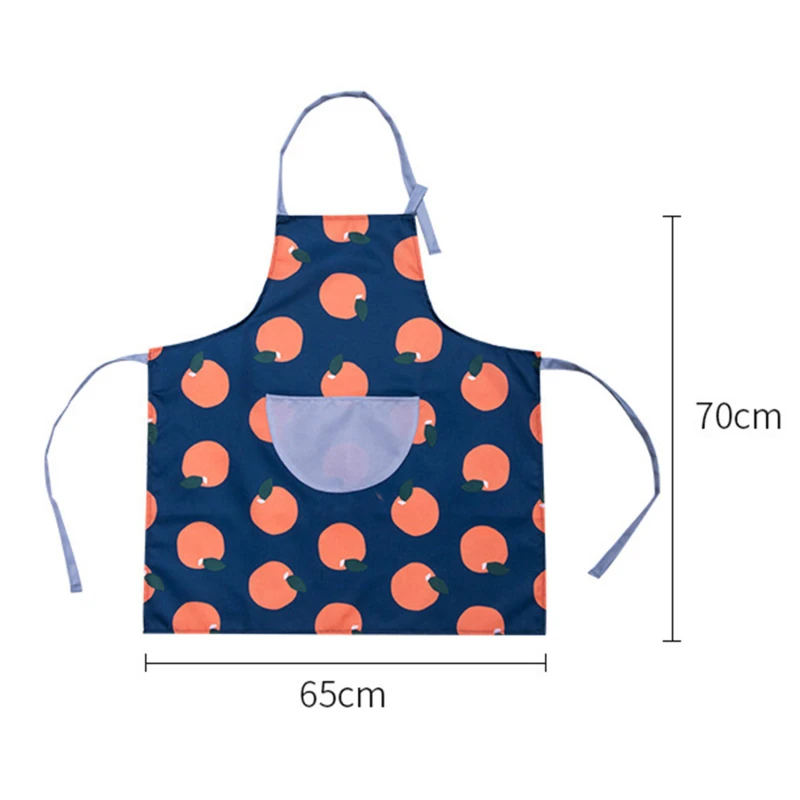 

1Pc Dot Waterproof Polyester Bib Apron Woman Adult Bibs Home Cooking Baking Coffee Shop Cleaning Aprons Kitchen Accessory