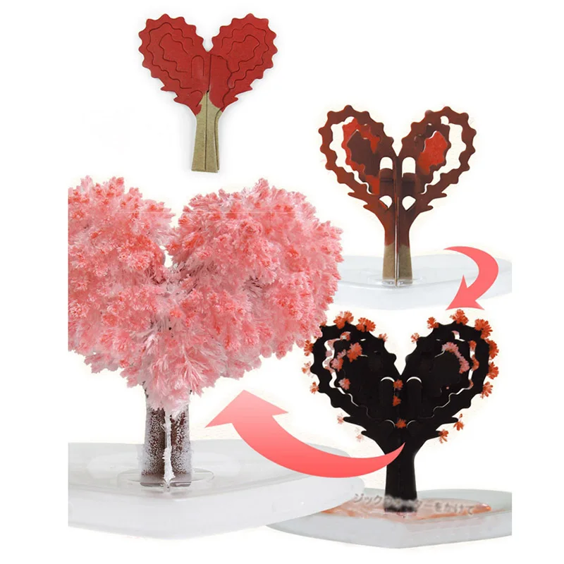 Горячие Удивительные Волшебные кристально-растущие мистические деревья