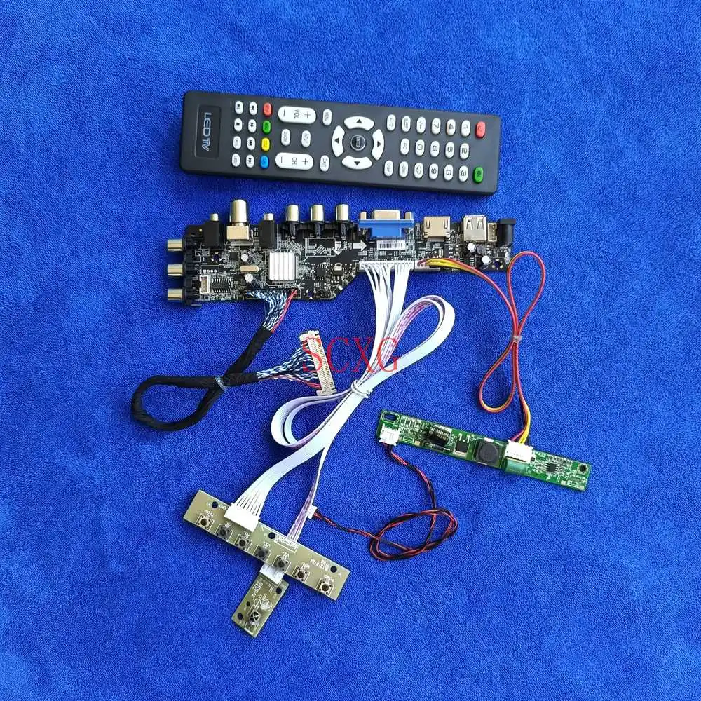 

LVDS 30-Pin USB AV VGA HDMI-compatible KIT 1600*900 For LM195WD1/LM195WD2 Digital Signal LED/LCD Screen Controller Drive Board