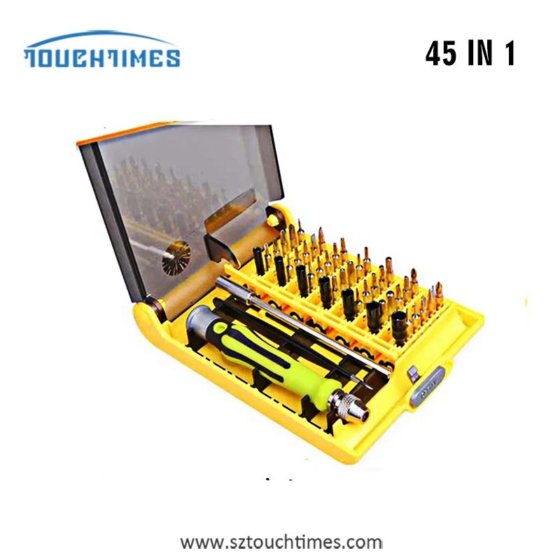 45 в 1 разборка ремонтный инструмент Набор прецизионных отверток с пинцетом