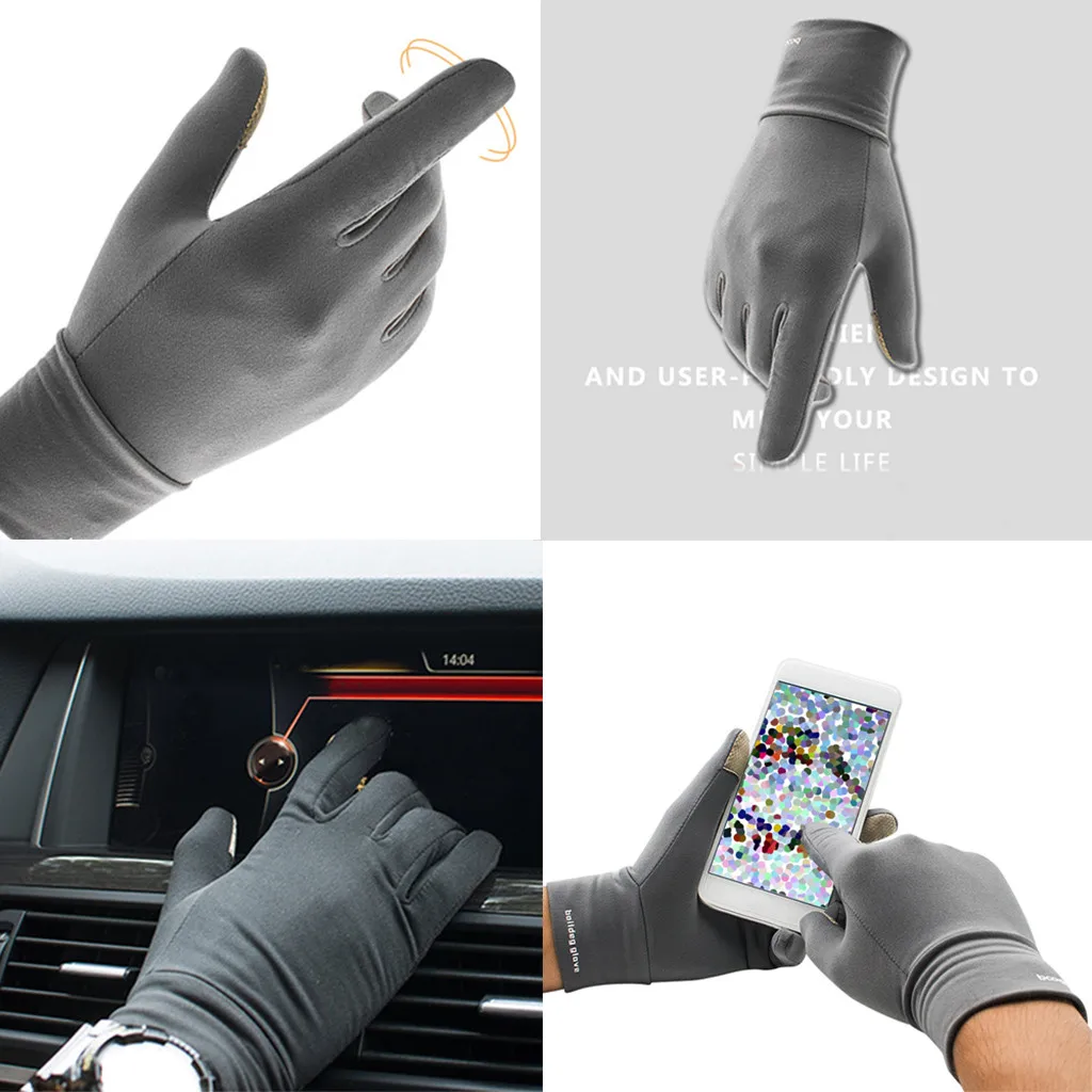 KLV 2019 Топ для мужчин и женщин зимние теплые перчатки термо Спорт на открытом