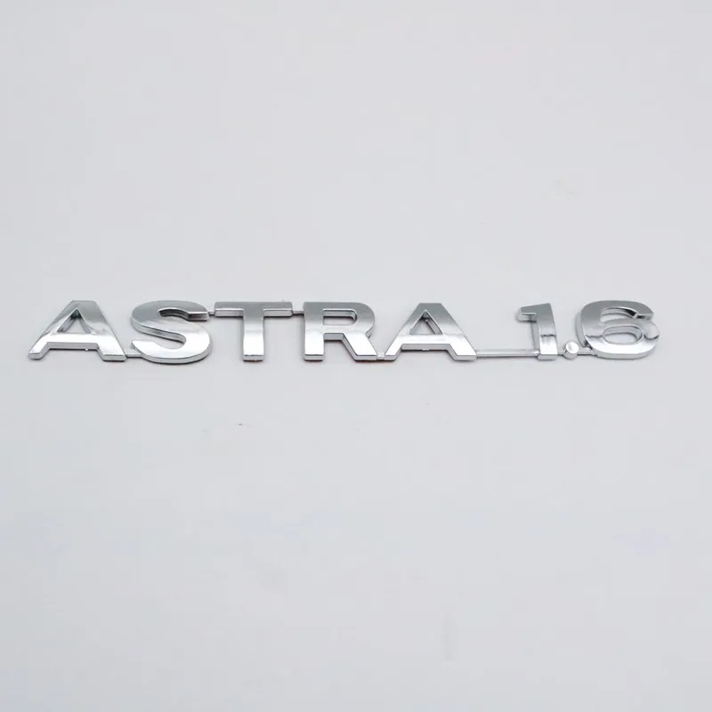 

Car Tailgate Decoration Decal For Opel Vauxhall Astra 1.6 3D Chrome Logo Emblem