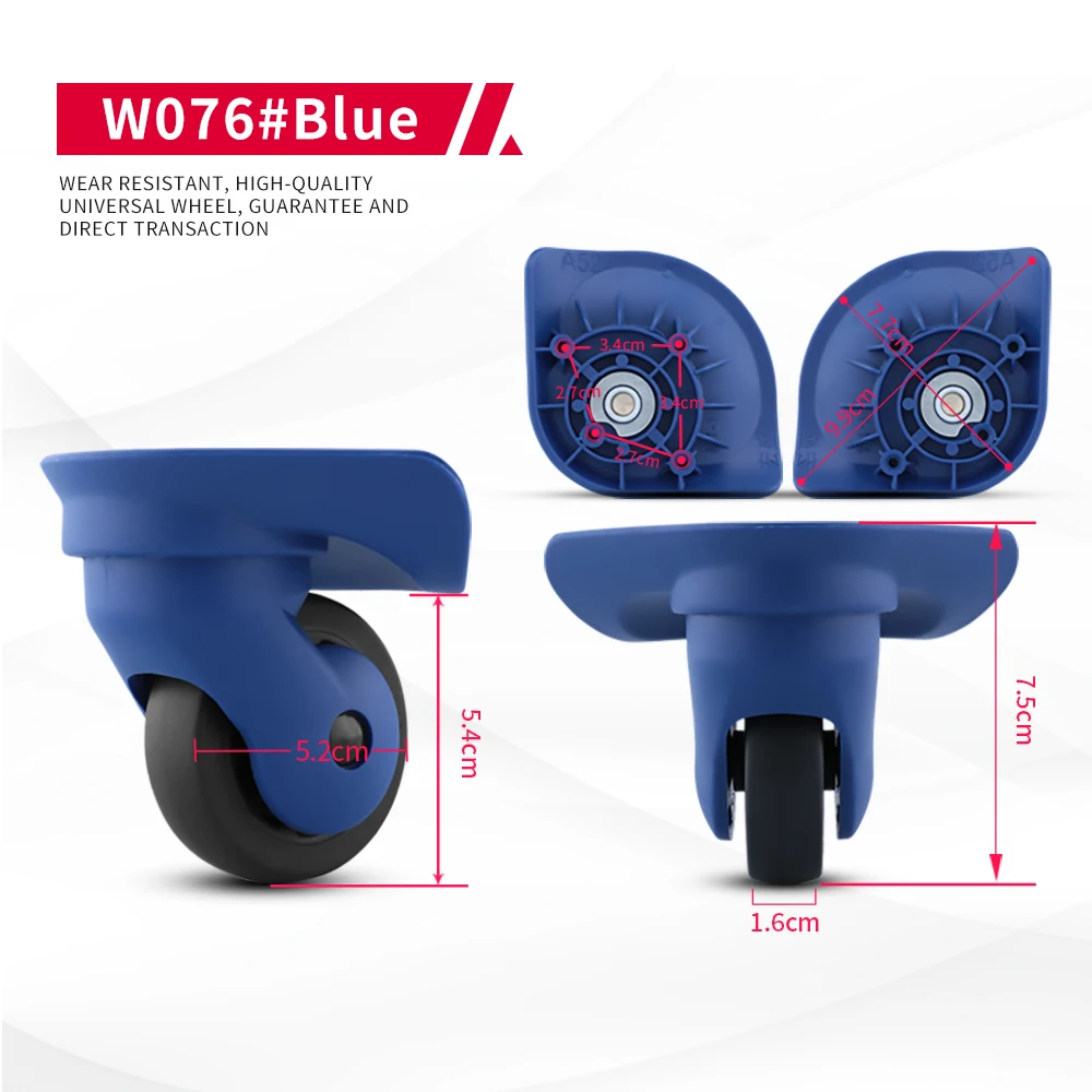 DILONG American Travel 41Z Universal wheel trolley case accessories suitcase non-slip wear-resistant high-quality durable