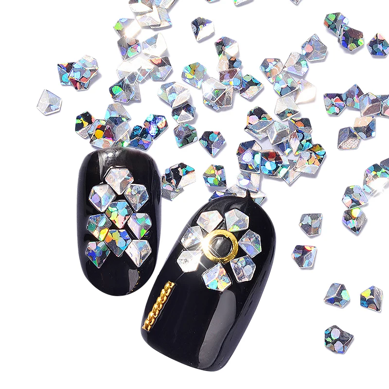 1 шт. Симпатичные 3D Стразы для ногтей ультратонкие блестки рукоделия