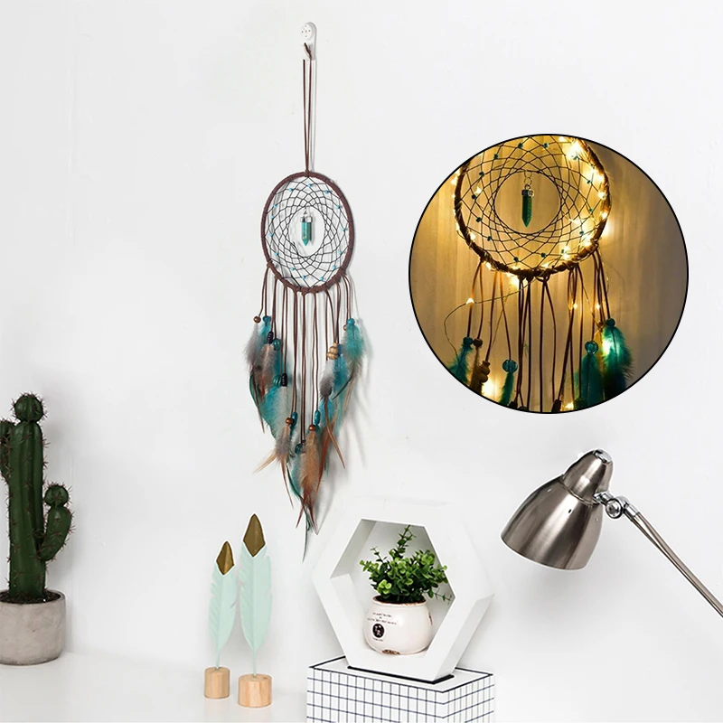 Модная светодиодная Бирюзовая подвеска в виде колокольчика | Дом и сад