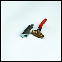 three way part with adjusting valve for mobile gallon blaster sandblasting cabinet
