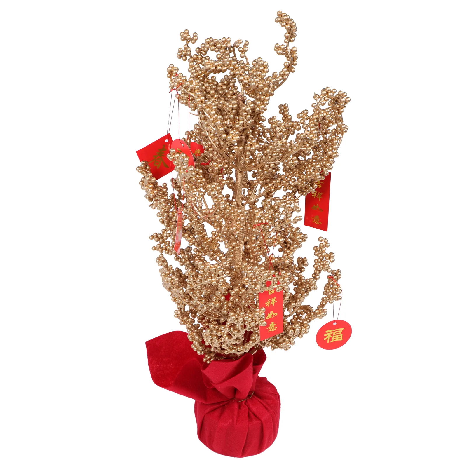 

1 шт. Новогоднее украшение для деревьев удачи, креативное украшение в китайском стиле для денег