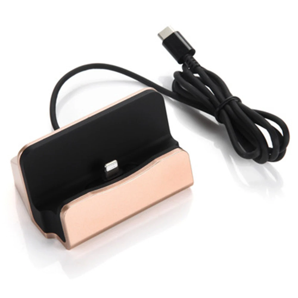 Зарядное устройство для iPhone Xiaomi Android подставка-зарядка с кабелем USB типа С обмена