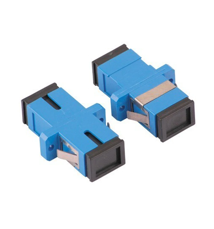 

200Pcs Free Shipping Fiber Optic Connector Adapter SC APC SM Flange Singlemode Simplex Coupler
