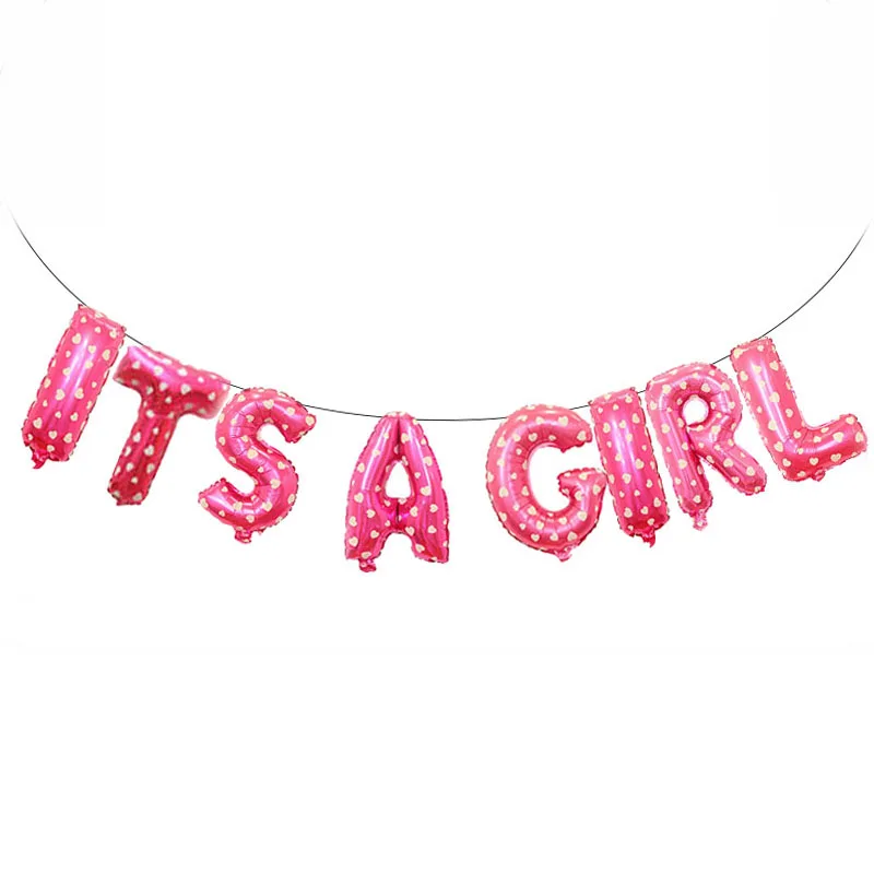 Набор воздушных шаров из фольги для мальчиков и девочек украшения детского душа