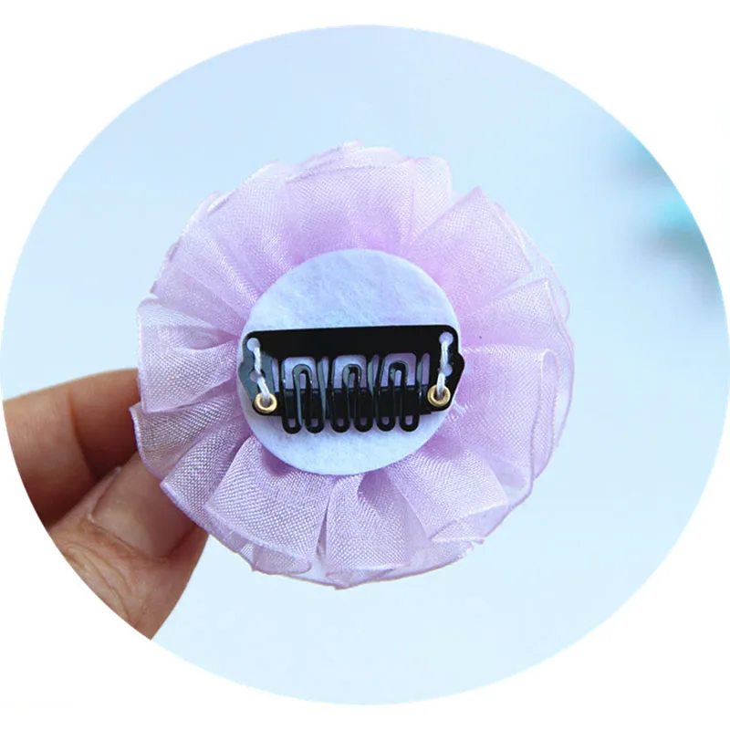 1 комплект = 7 шт Мода для девочек Набор шпилек ручной работы бант из ткани заколки