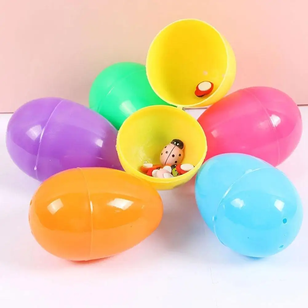 

Cute Easter Eggs 12pcs Color Pens DIY Painting Eggs Ornaments Colorful Interactive Children Present Portable Z0L2