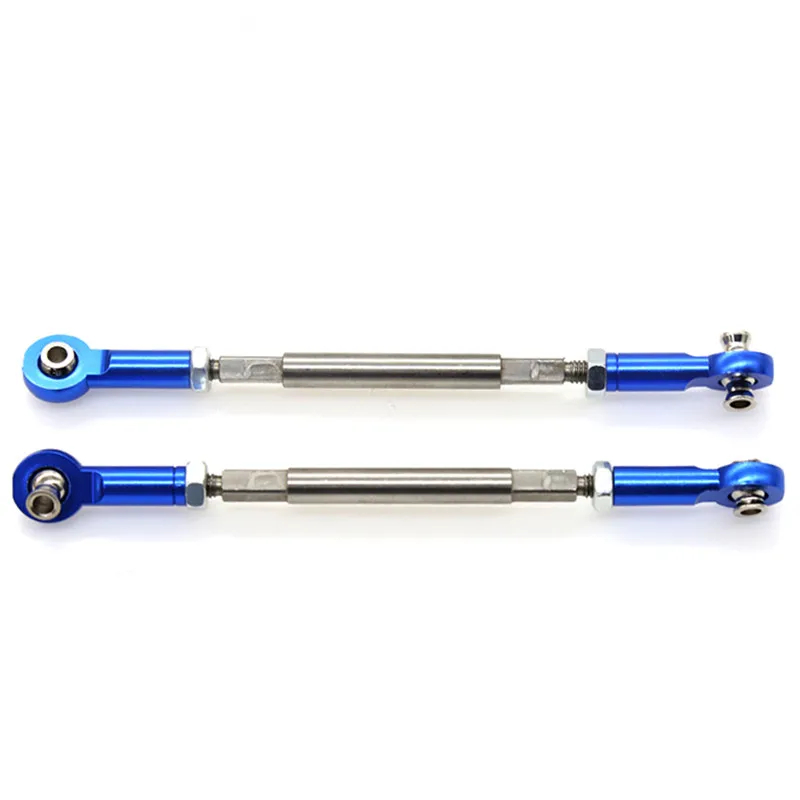 2 шт RC машины для Traxxas 1/7 Бесконечного пустынного гонщика. Нержавеющая сталь. Регулируемая передняя рулевая тяга UDR. Аксессуары 8547.