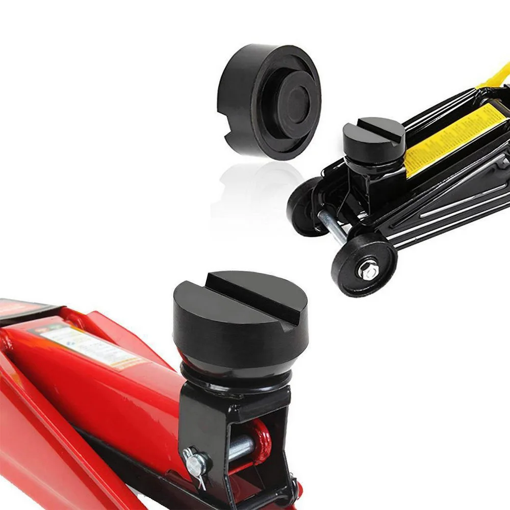 

1pcs/2pcs 6.5*3.3cm Universal Trolley Floor Jack Disk Pad Adapter Rubber Pinch Weld Side Lifting Disk Car Jack Pad