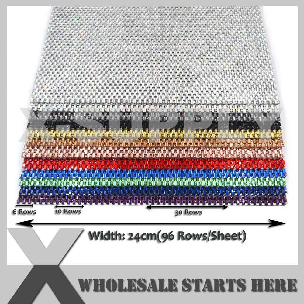 Железо на хрустальной Стразы обвязочная лента для торта винной стойки свадебное