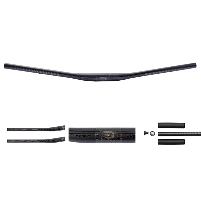 

DODICI Bicycle Handlebar Carbon Fiber Matte Bike Handlebar MTB Handlebars Bike Accessories