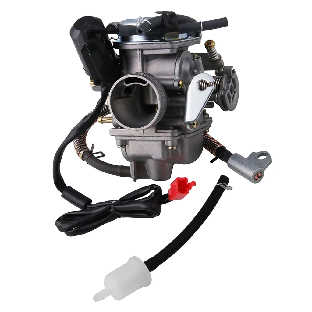 24 мм карбюратор в сборе подходит для GY6 125CC 150cc скутеры вездеходы картинг - купить