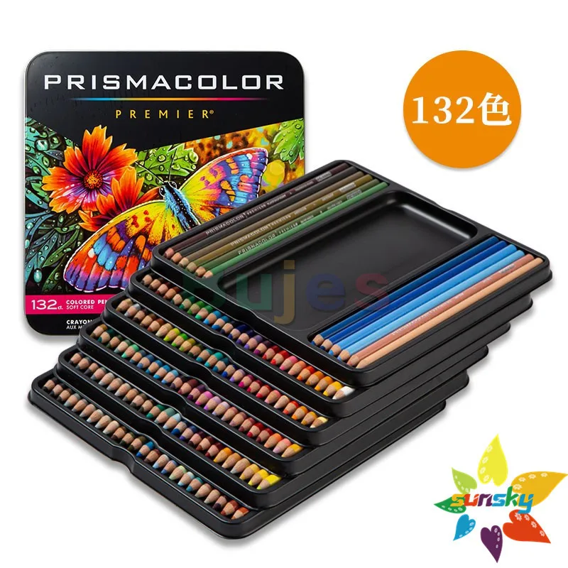 США цветные карандаши Prismacolor 72/150 масляные цвета профессиональные художественные