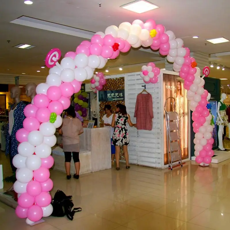 50 шт./компл. застежка для воздушного шара пластиковый зажим скоба кольцо-зажим