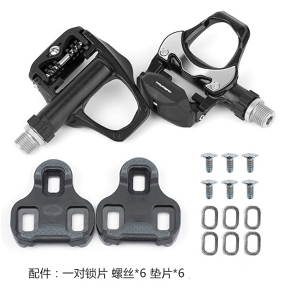 

Promend R95 Cycling Road Bike Lock Pedal Bicycle Palin Bearing Self-locking Shoe Foot Pedal with Cleat Bicycle Riding Cn(origin)