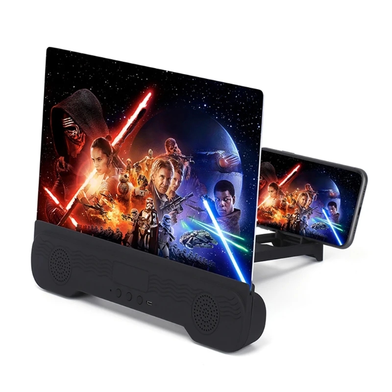 14&quot Screen Magnifier 6D Mobile Phone Projector for Movies /Videos and Gaming Supports All Smartphone | Мобильные телефоны и
