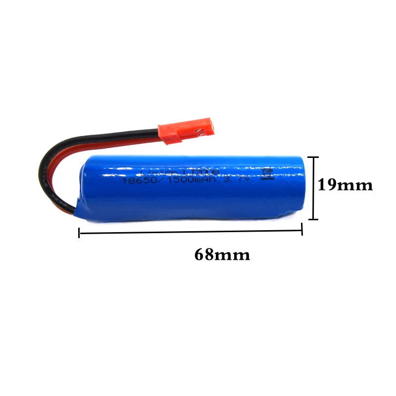 18650 37 v 1500mah литий полимерная батаре