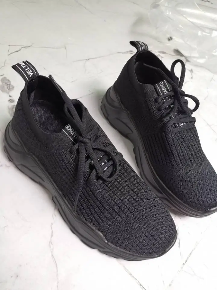 

Summer Women Shoes Knitting Socks Shoes White Platform Sneakers Casual Fashion Breathable Mesh Sneakers Vulcanized Shoes Woman