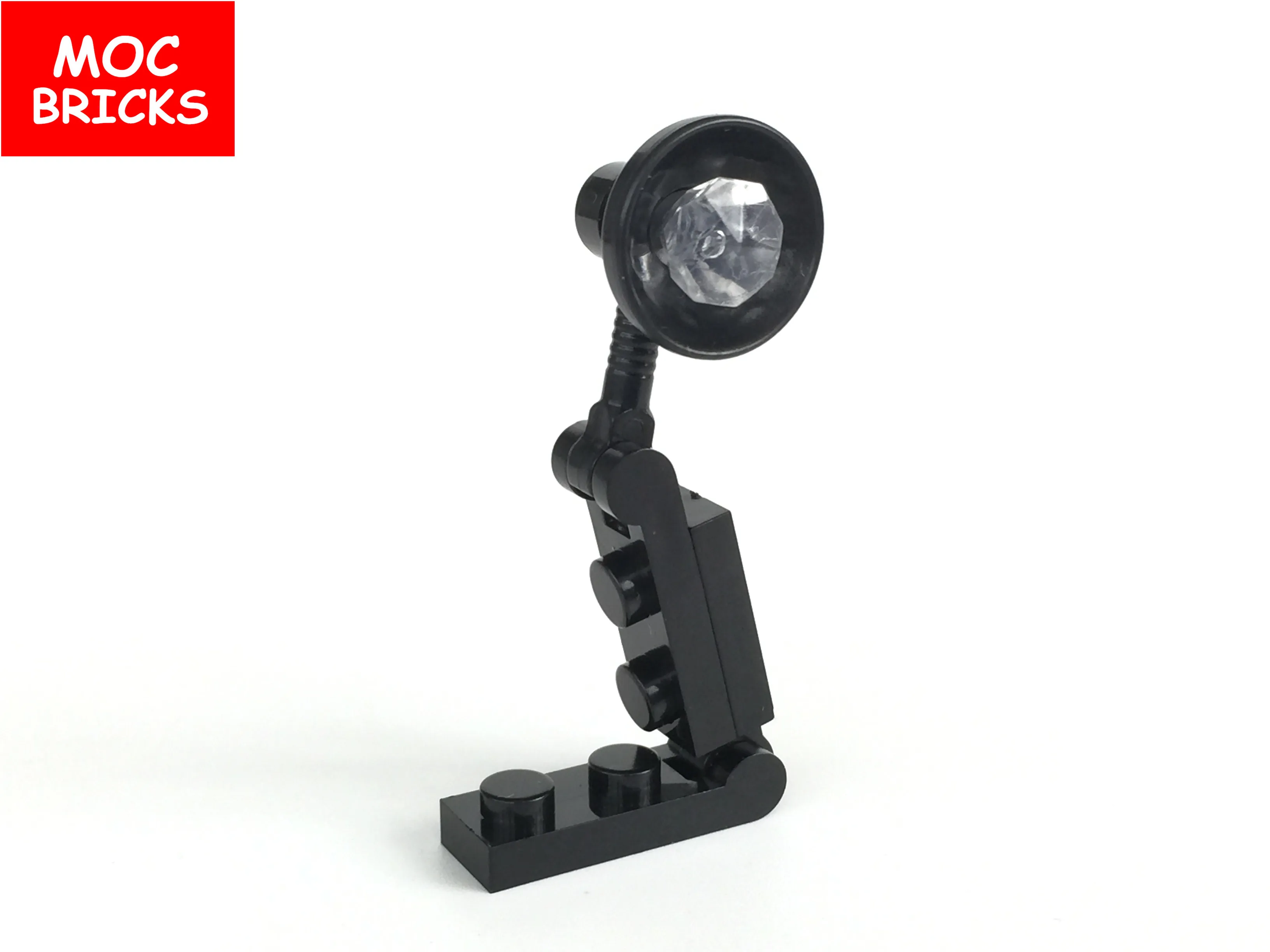 2 шт./лот Мпц Кирпичи DIY мебель для семейного Украшения Черная настольная лампа