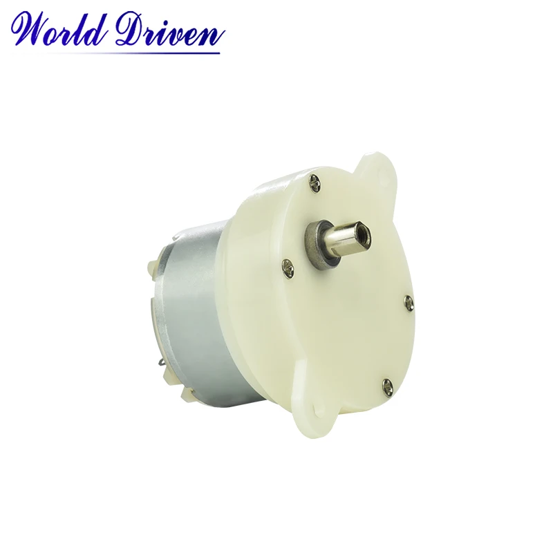 Настраиваемый редукторный двигатель постоянного тока 12 В 10 об/мин для игрушек |