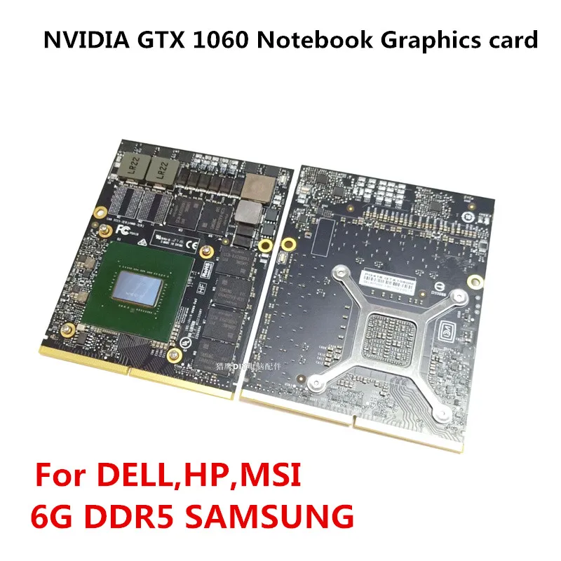 GTX1060m MXM ноутбук видеокарта game eat chicken 6G DDR5 для Alienware MSI Clevo|Компьютерные кабели и