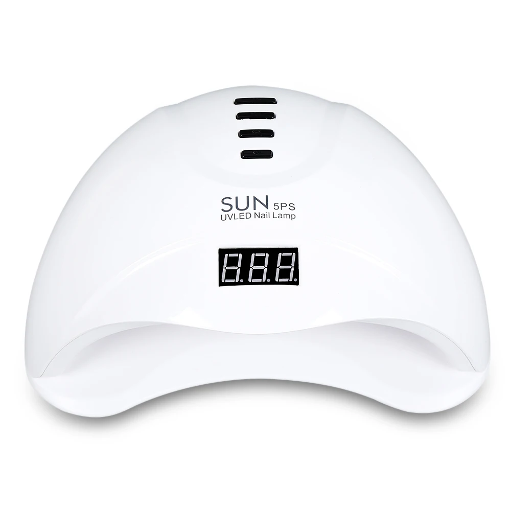 52 Вт Светодиодный УФ лампа для сушки ногтей маникюра всех гелей лак 4 режима 24