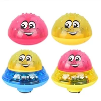 funny infant bath toys baby electric induction sprinkler ball with light music children water play ball bathing toys kids gifts