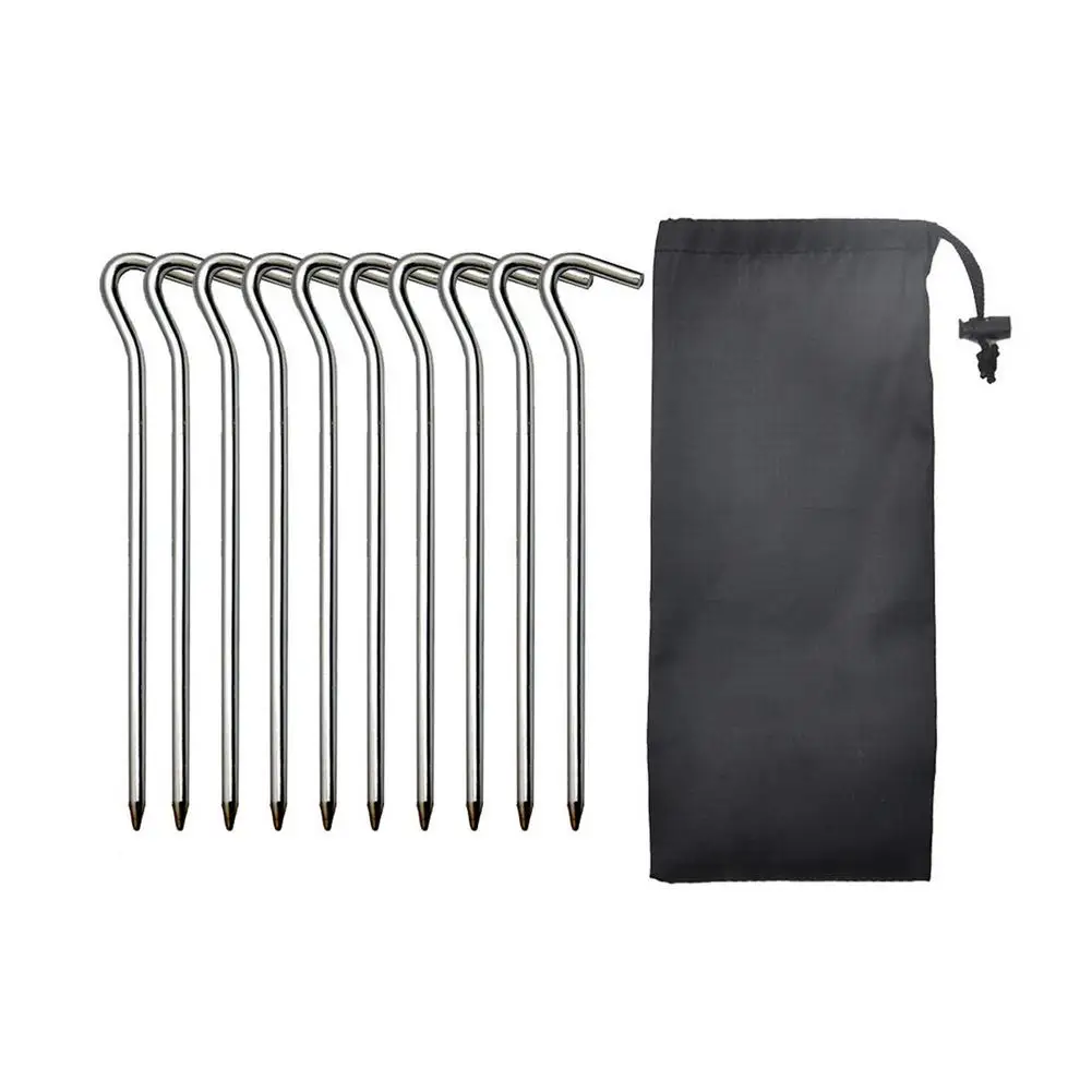 

Windproof Tent Pegs Stable Aluminum Tent Nail For Garden Camping Outdoor Tents Accessories