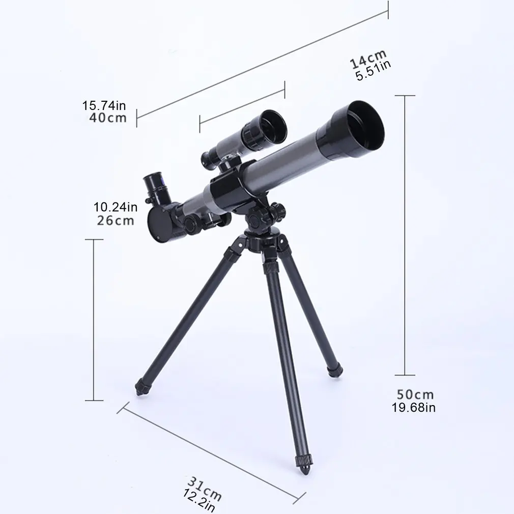 

Astronomy Children's High Definition Telescope Toy Science Experiment Eyepiece Monocular Telescope Toy With Tripod Gift For Kids