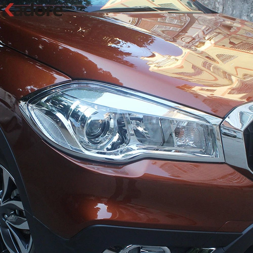 Для Suzuki S cross scross facelift SX4 2017 2018 передсветильник фара Детектор лампы рамка Стик
