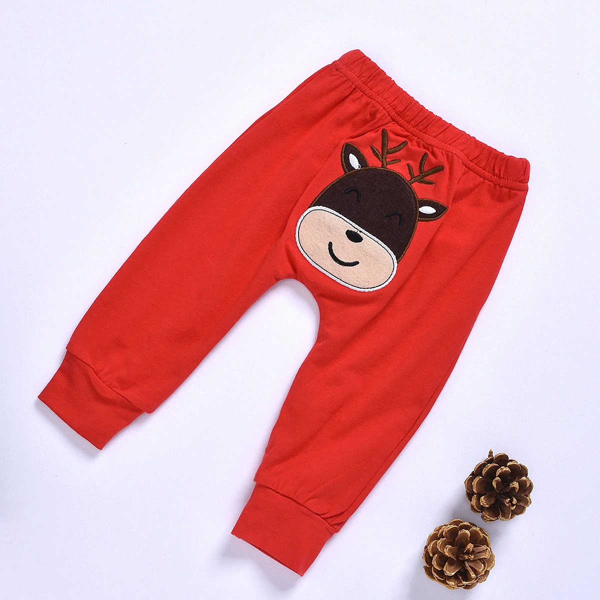 Infant Clothing 3pcs Newborn Baby Boys Clothes Long Sleeve Letter Merry Chrismas Tops+Pants+Hat Toddler Outfits Set |